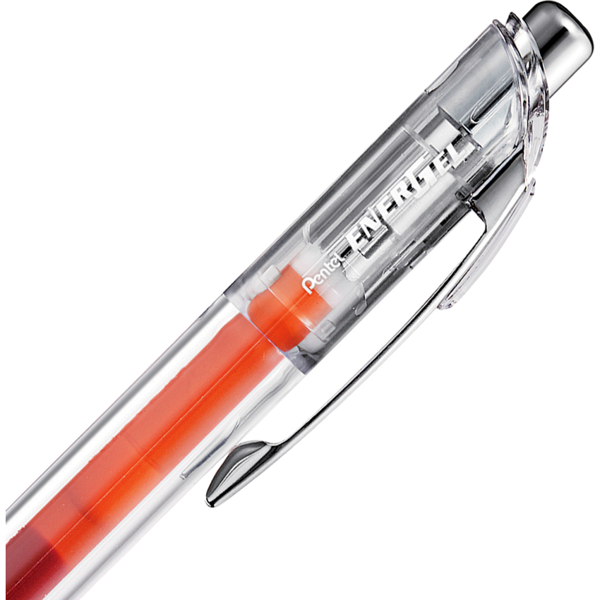 Pentel® EnerGel® InFree Retractable Gel Pen 0.5 mm Orange