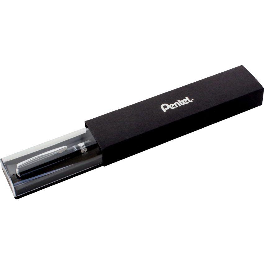 Pentel® Sterling Gel Pen 0.7 mm Black Barrel Black Ink