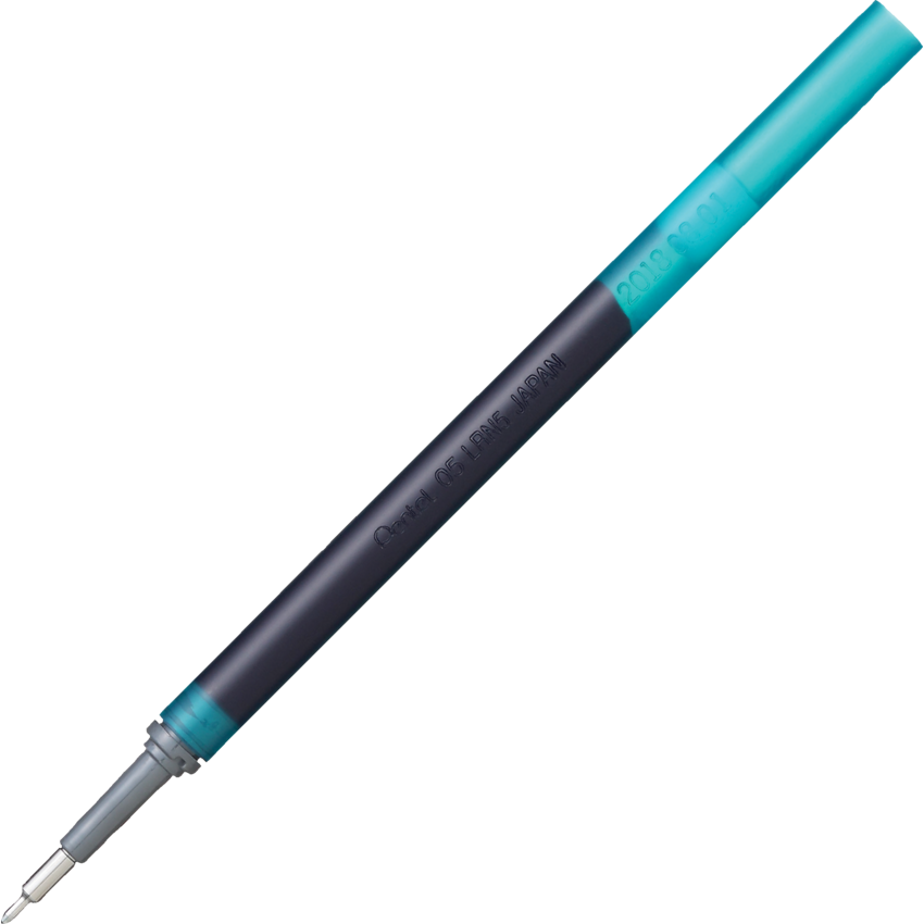 Pentel® EnerGel® InFree Retractable Gel Pen Refill 0.5 mm Turquoise