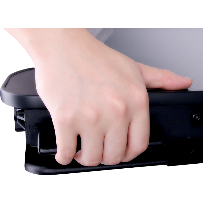 Rocelco® Sit-to-Stand Desk Riser Black