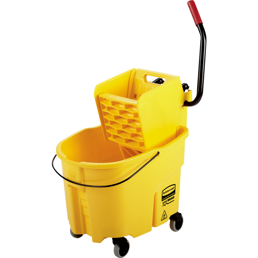 Rubbermaid® WaveBrake® Side Press Mopping System 33.1 L Yellow