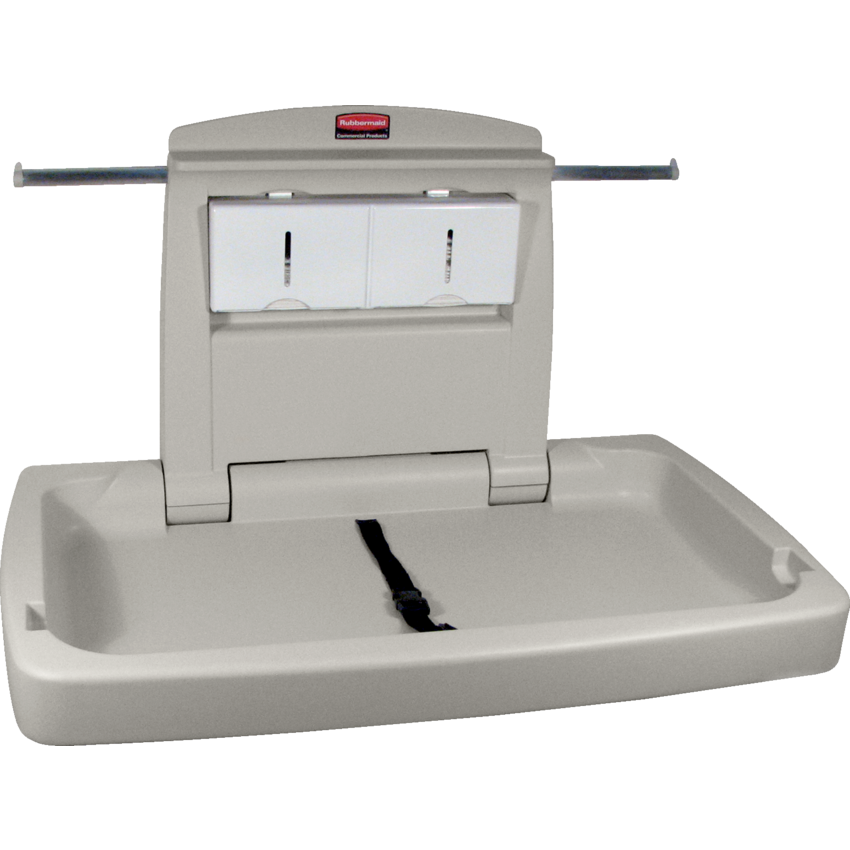 Rubbermaid® Baby Changing Station Platinum