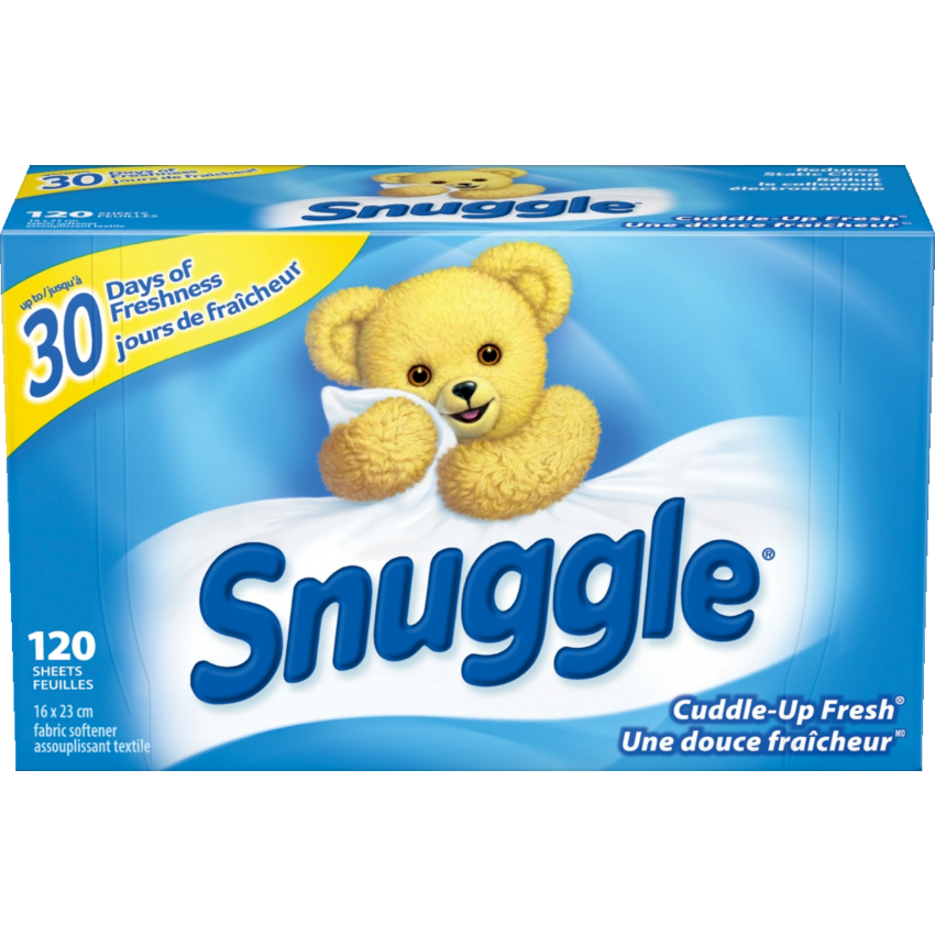 Snuggle® Dryer Sheets Cuddle-Up Fresh® 120 sheets/box