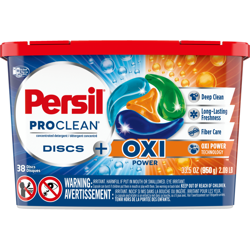 Persil® Laundry Detergent Pods with Oxi Power 38/tub