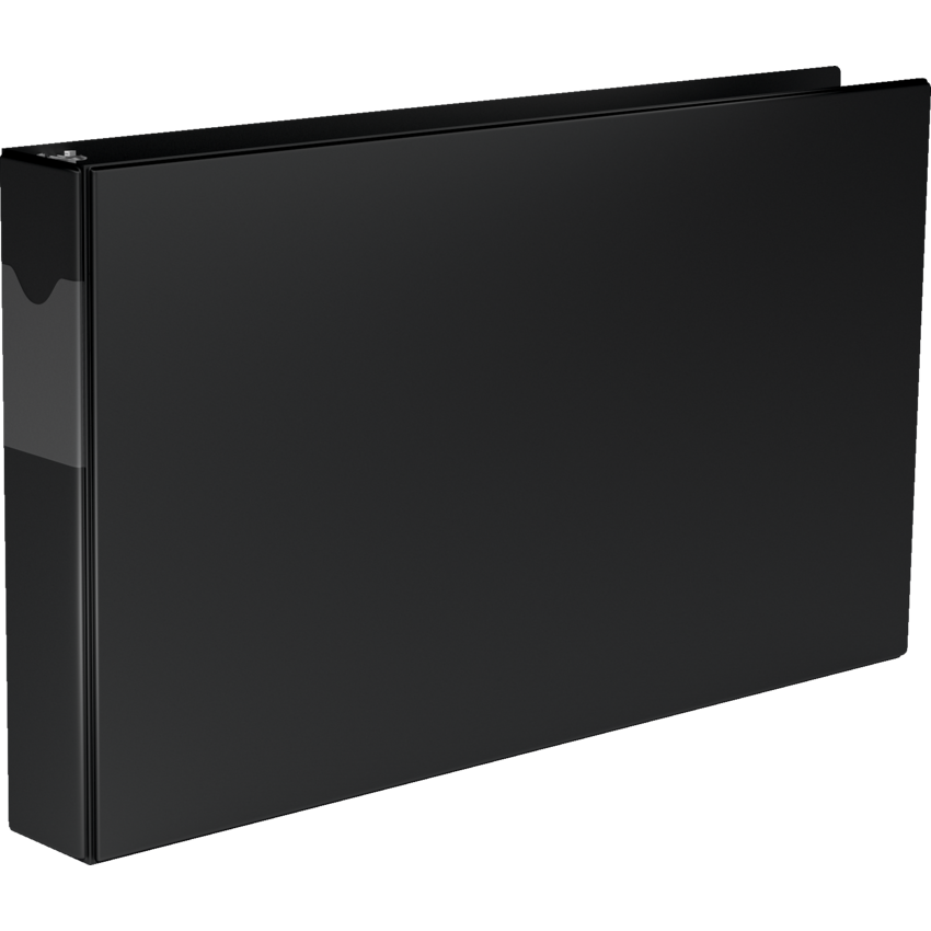 Davis Group Deluxe Heavy Duty Spreadsheet D-Ring Binder 1-1/2" Black