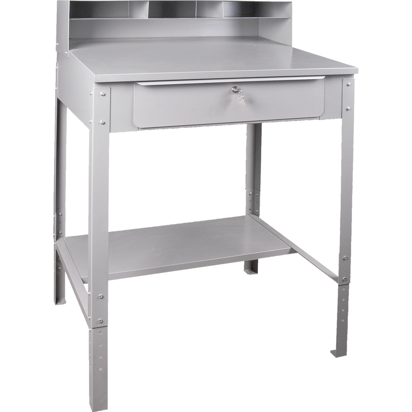 Kleton® Open Floor Style Shop Desk