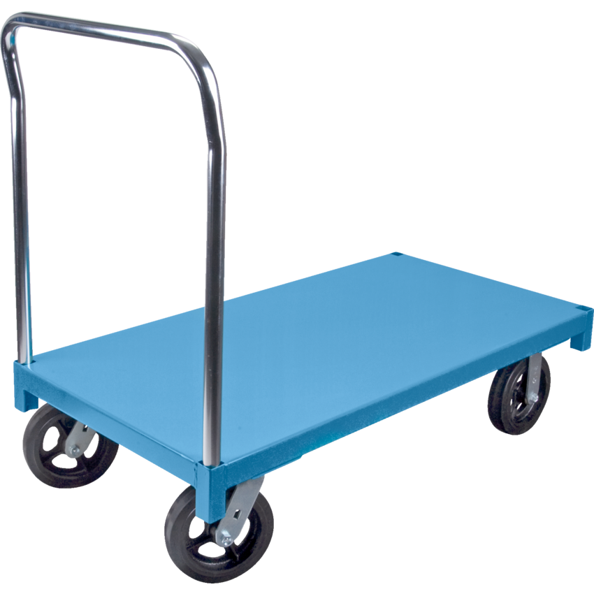 Kleton Platform Truck 24" x 36" with 8" Casters Blue