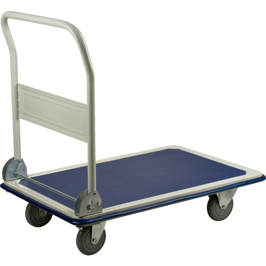 Kleton® Folding Handle Platform Truck 19"W x 29"D 400 Lb Capacity