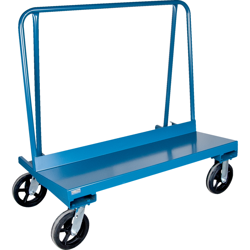 Kleton® Drywall Cart 24" W x 44" L x 44" H 2,000 Lbs Capacity Blue