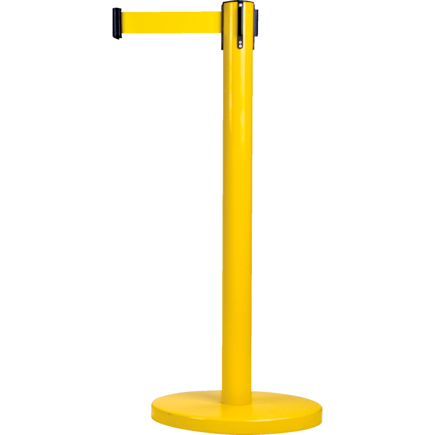 Zenith® Free-Standing Crowd Control Barrier Yellow/Yellow