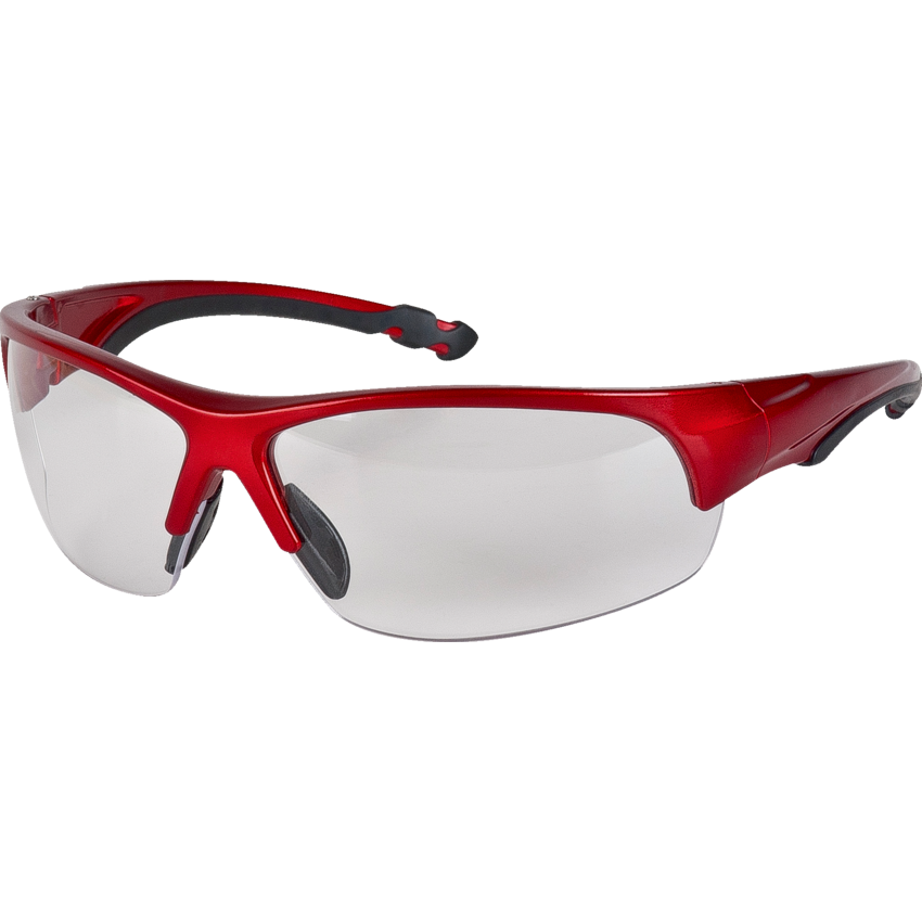 Zenith® Z1900 Series Safety Glasses Red/Clear