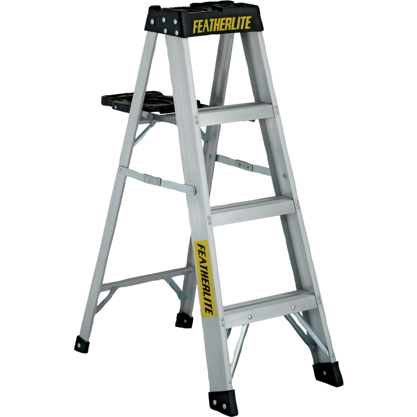 Featherlite 3400 Series Extra-Heavy Duty Step Ladder 4'
