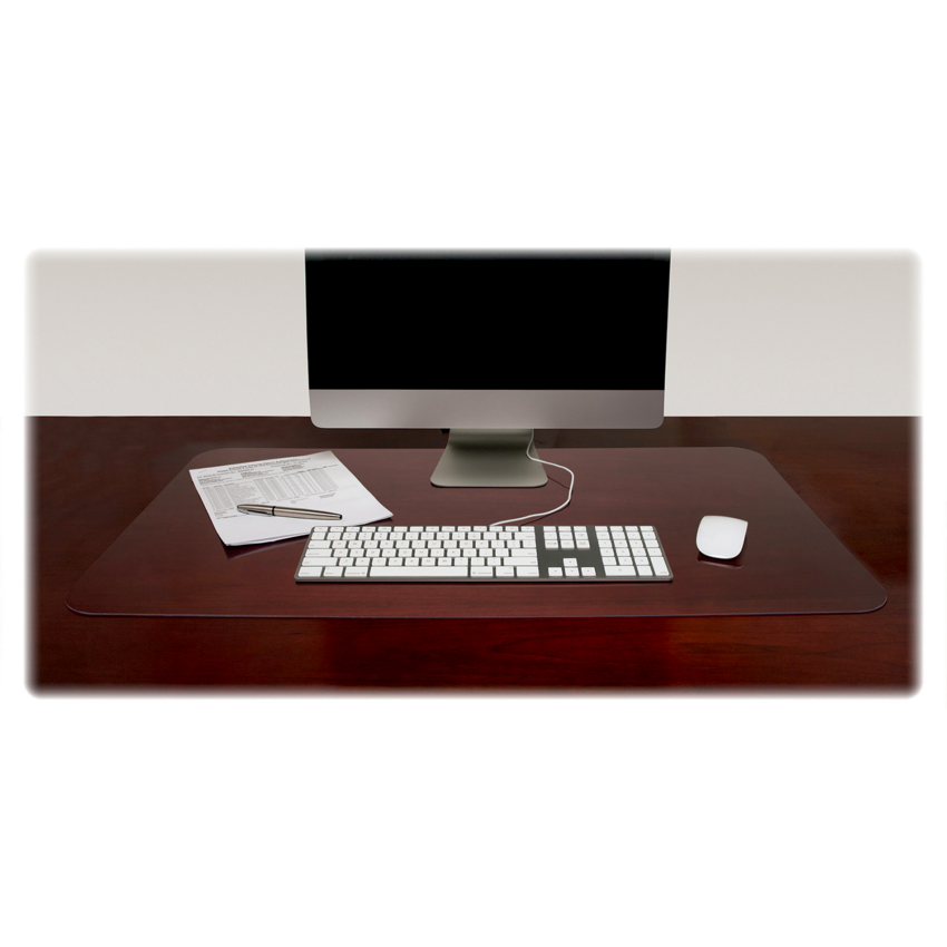 Lorell Desk Pad Crystal-Clear 20" x 36" Clear