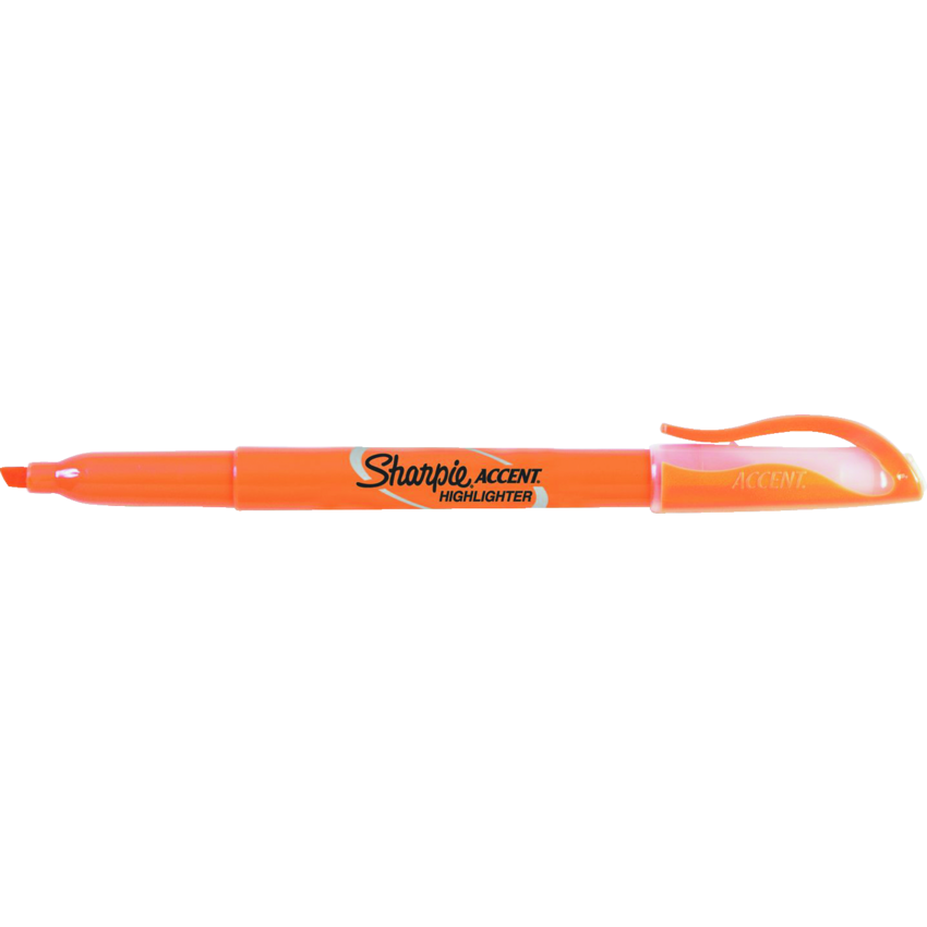 Sharpie® Pocket Highlighter Orange 12/box