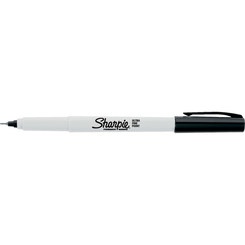 Sharpie® Ultra Fine Permanent Markers Ultra Fine Tip Black 12/box