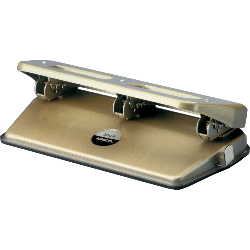Apsco 330A Heavy Duty Three-Hole Punch