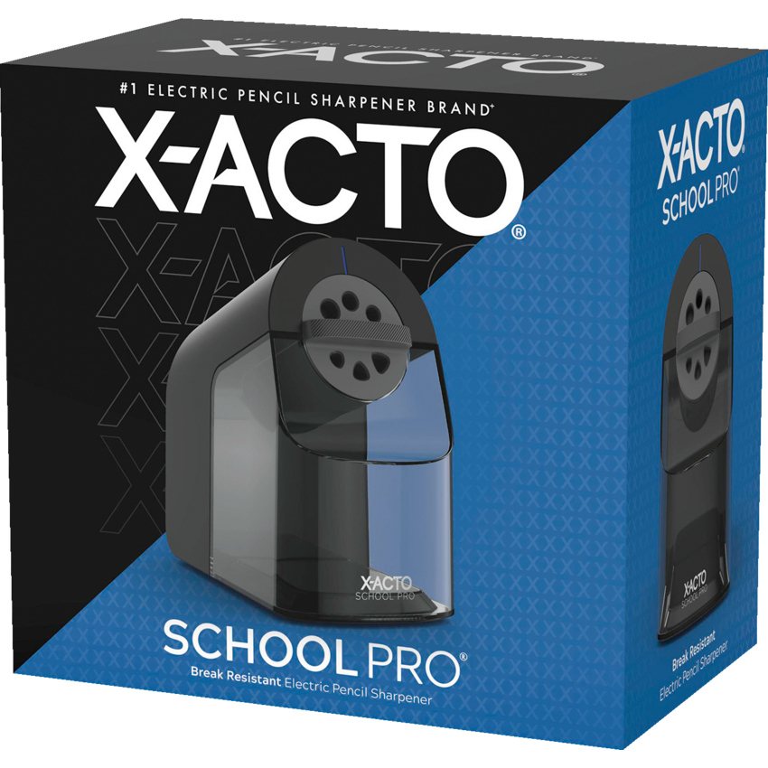 X-ACTO® SchoolPro® Electric Pencil Sharpener Black