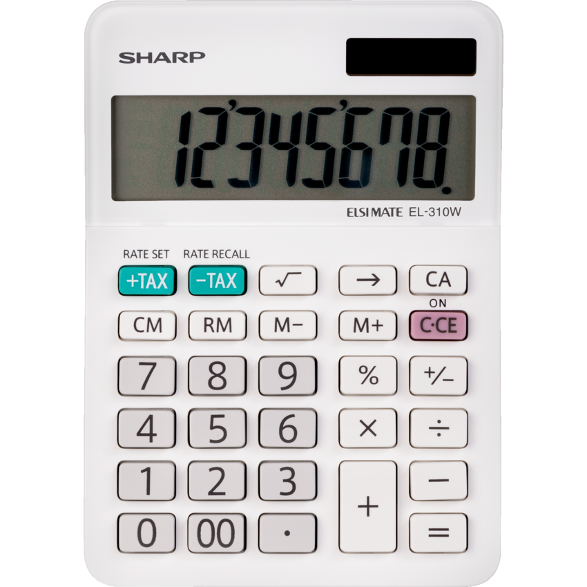 Sharp EL310WB Desktop Calculator