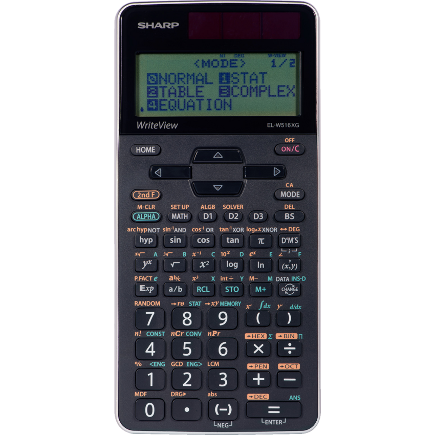 Sharp Write View™ ELW516XGBSL Scientific Calculator