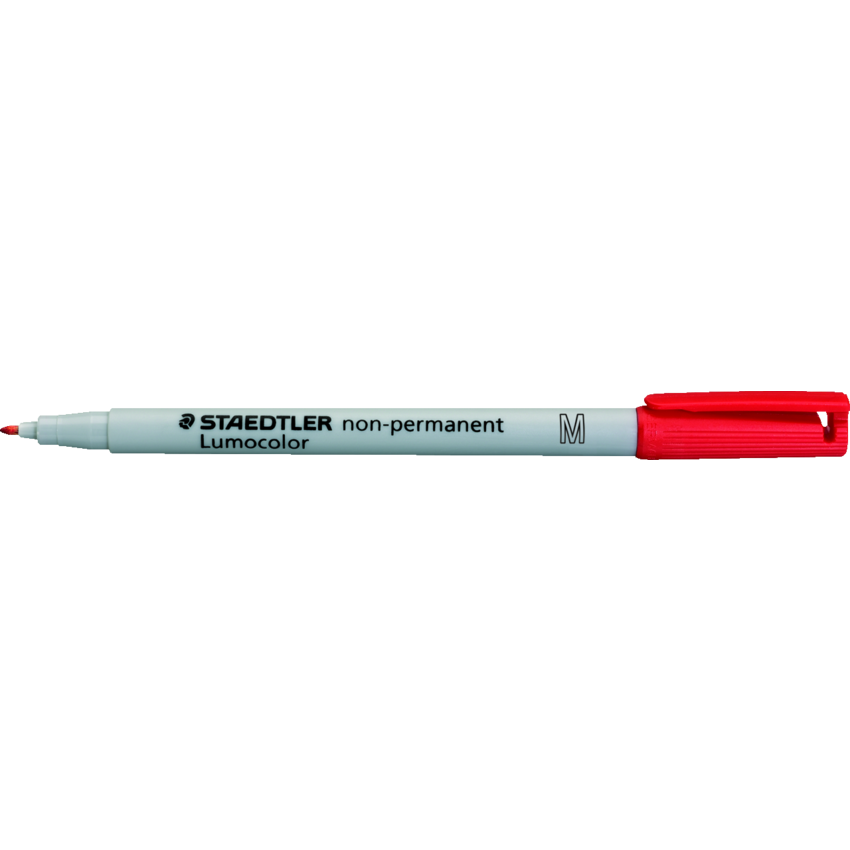 Staedtler® Lumocolor® Markers Washable Medium Tip Red