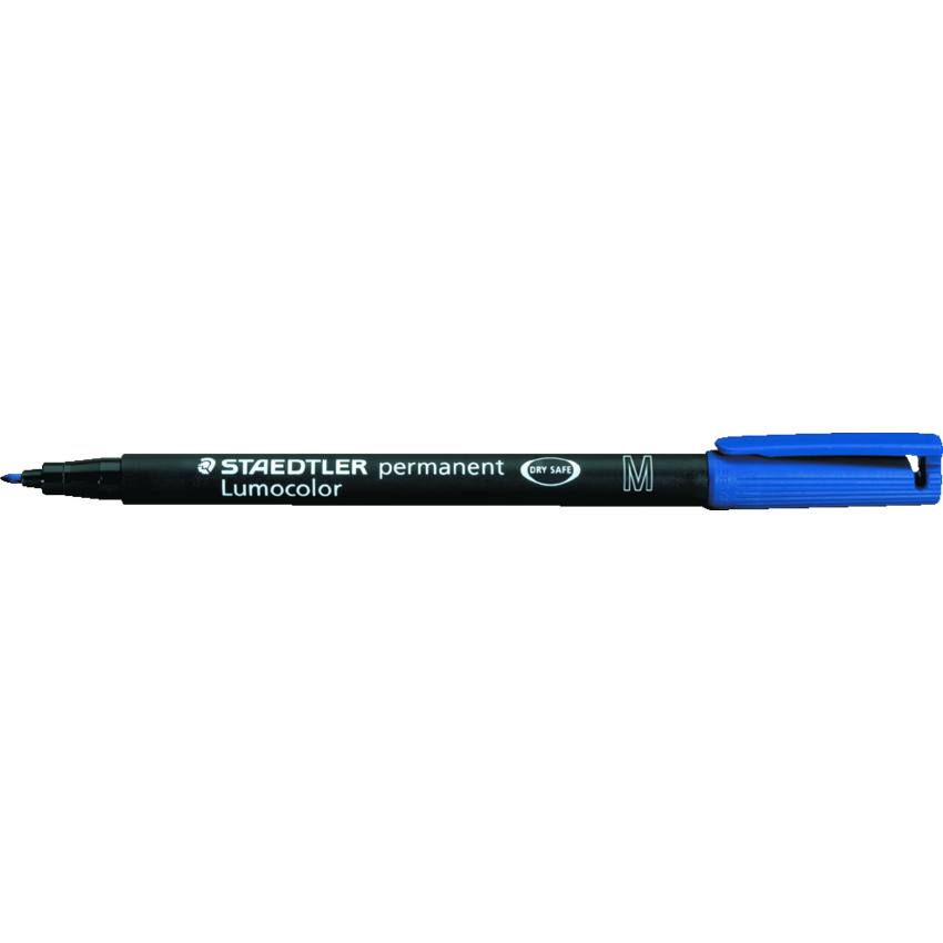 Staedtler® Lumocolor® Markers Permanent Medium Tip Blue