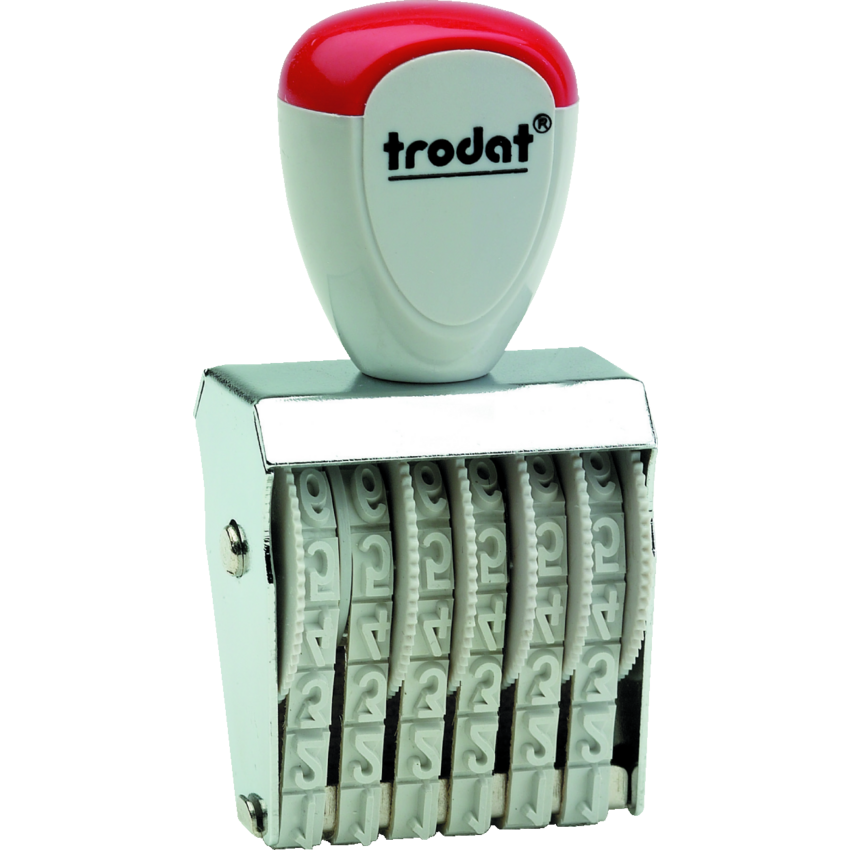 Trodat® 1546 Manual Numberer, 6 Bands