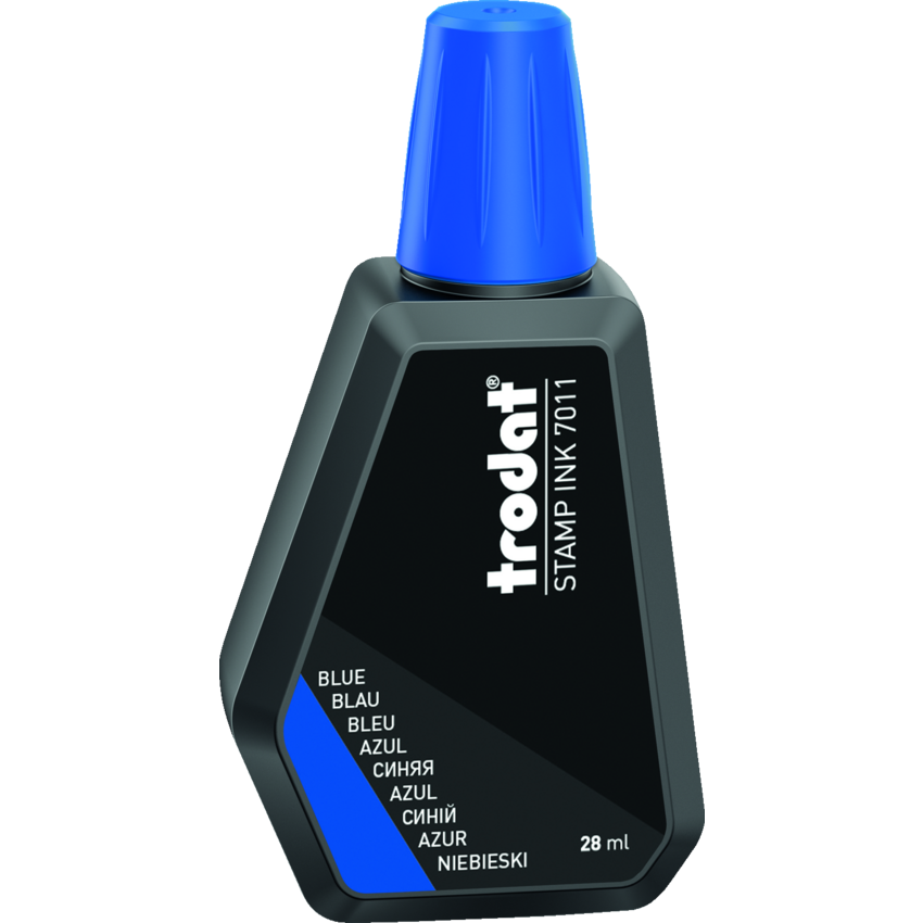Trodat® 7011 Premium Ink 28 mL Blue
