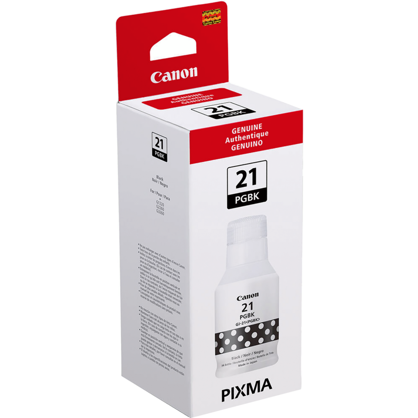 Canon Inkjet Ink Bottle GI-21 Black