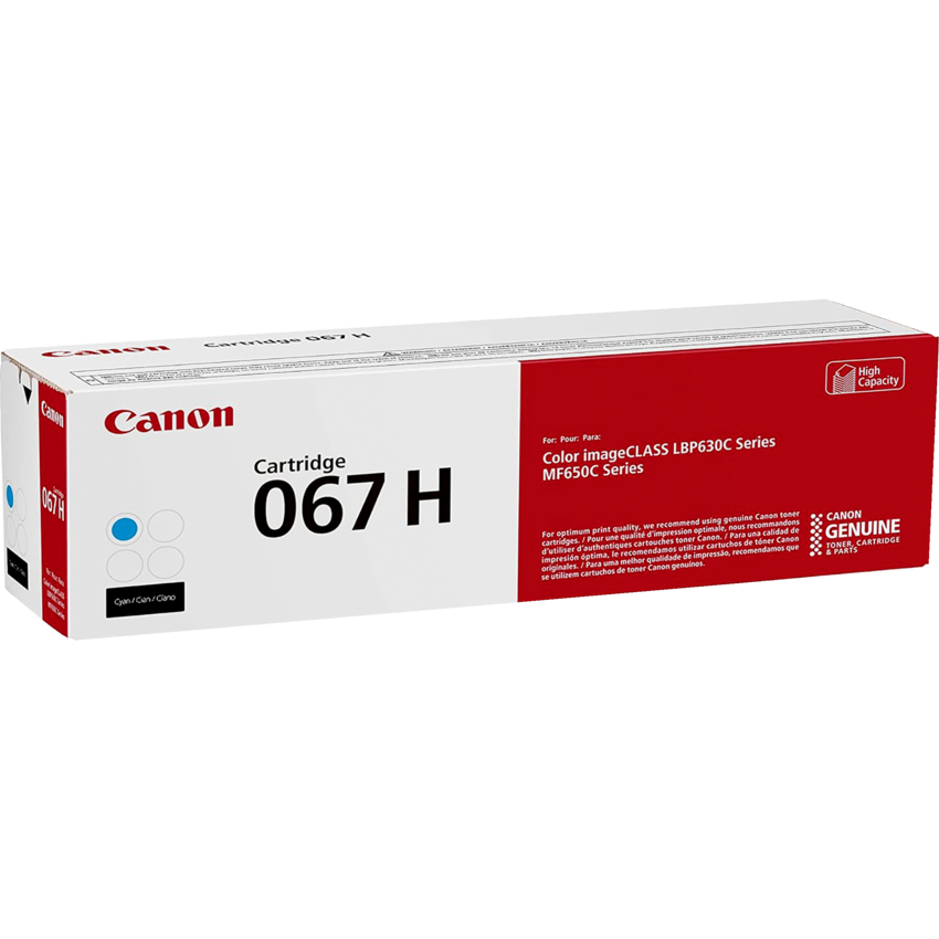 Canon Laser Cartridge #067 High Yield Cyan