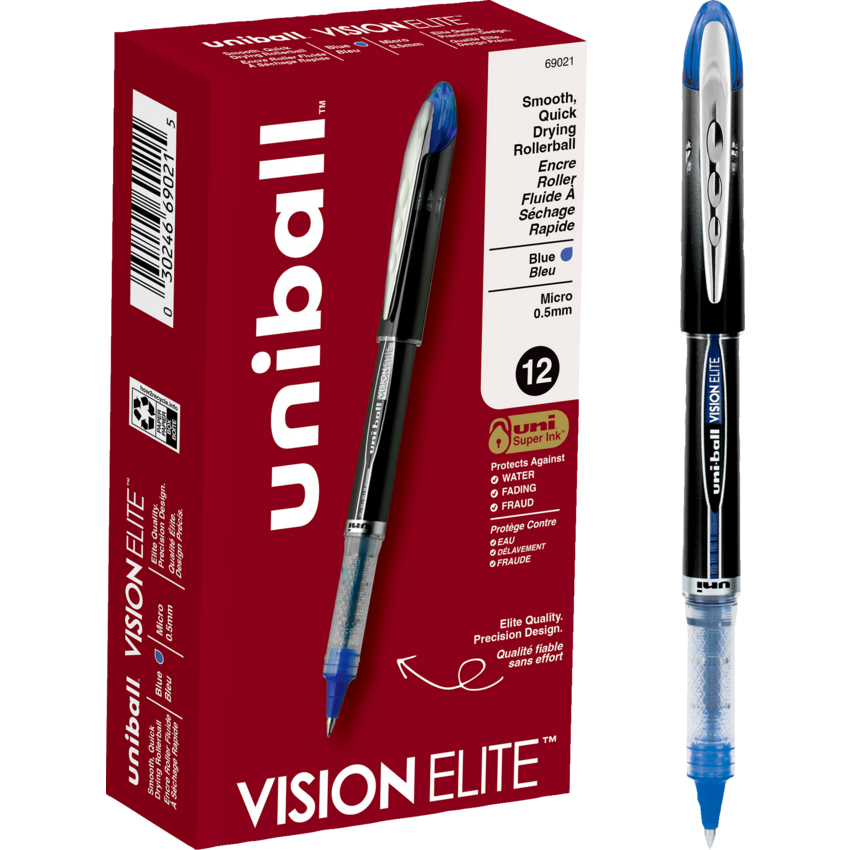 Uni-ball® Vision Elite™ Roller Pen 0.5 mm Blue
