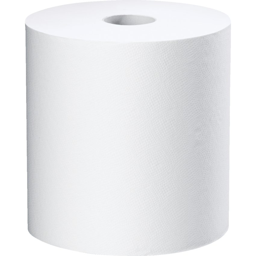 White Swan® Roll Towels 8" x 800' White 6 rolls/ctn