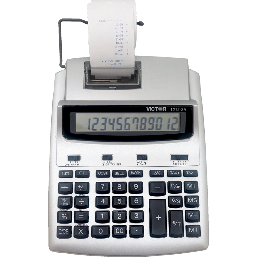Victor® 1212-3A Commercial Desktop Printing Calculator