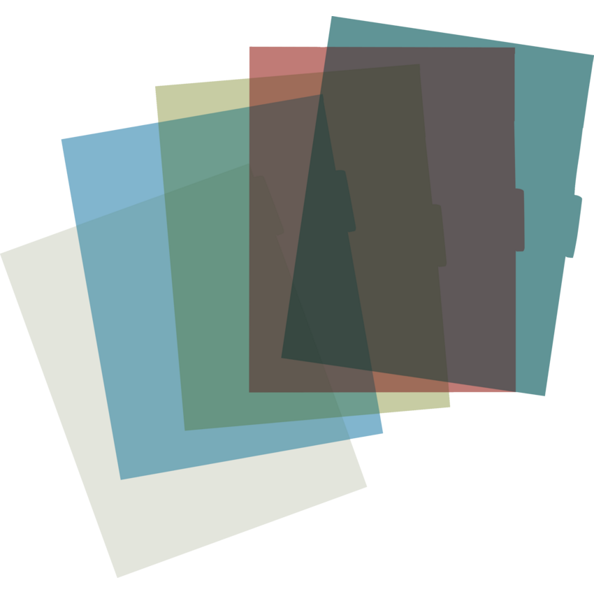 Basics® Poly Index Dividers Assorted Colours 5 Tabs