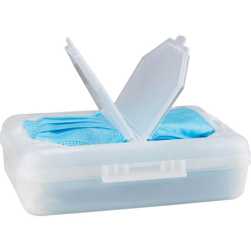 FIleMode Medical Mask Caddy and Organizer Clear