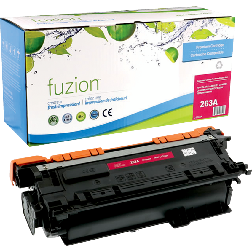 fuzion™ Compatible Laser Cartridges (HP CE263A) Magenta