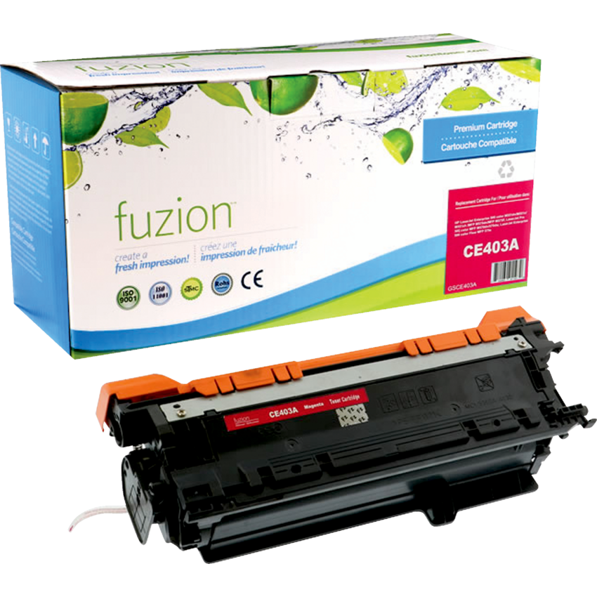 fuzion™ Compatible Laser Cartridges (HP CE403A) Magenta