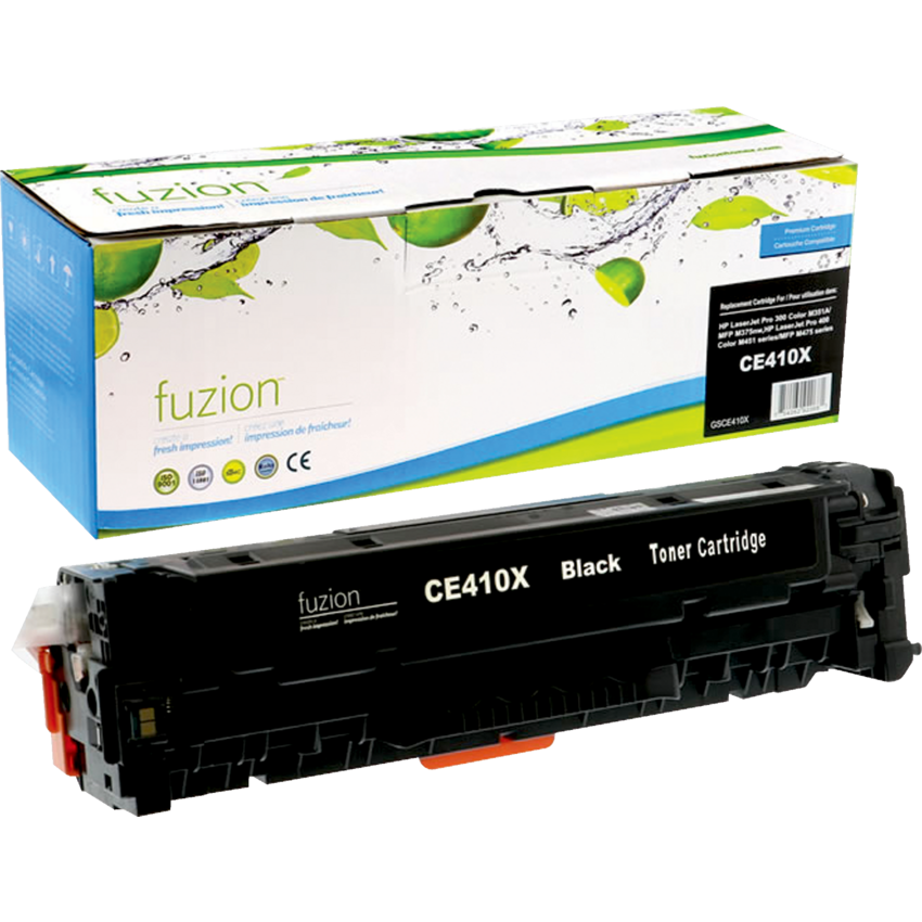 fuzion™ Compatible Laser Cartridges High Yield (HP CE410X) Black
