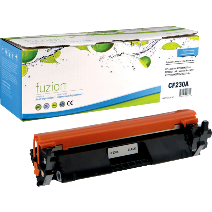 fuzion™ Compatible Laser Cartridges (HP CF230A) Black
