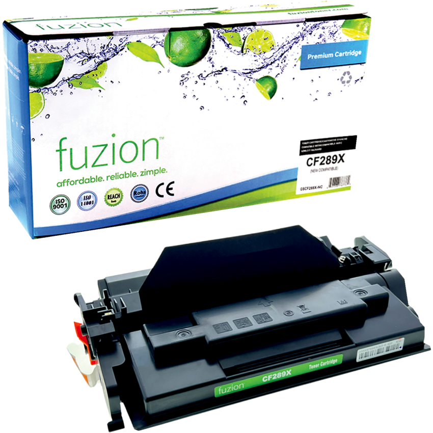 fuzion™ Compatible Laser Cartridge (HP CF289X, 89X) Black