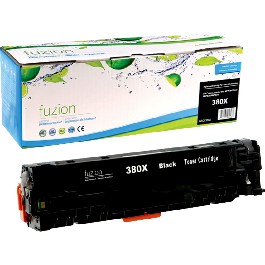 fuzion™ Compatible Laser Cartridges High Yield (HP CF380X) Black