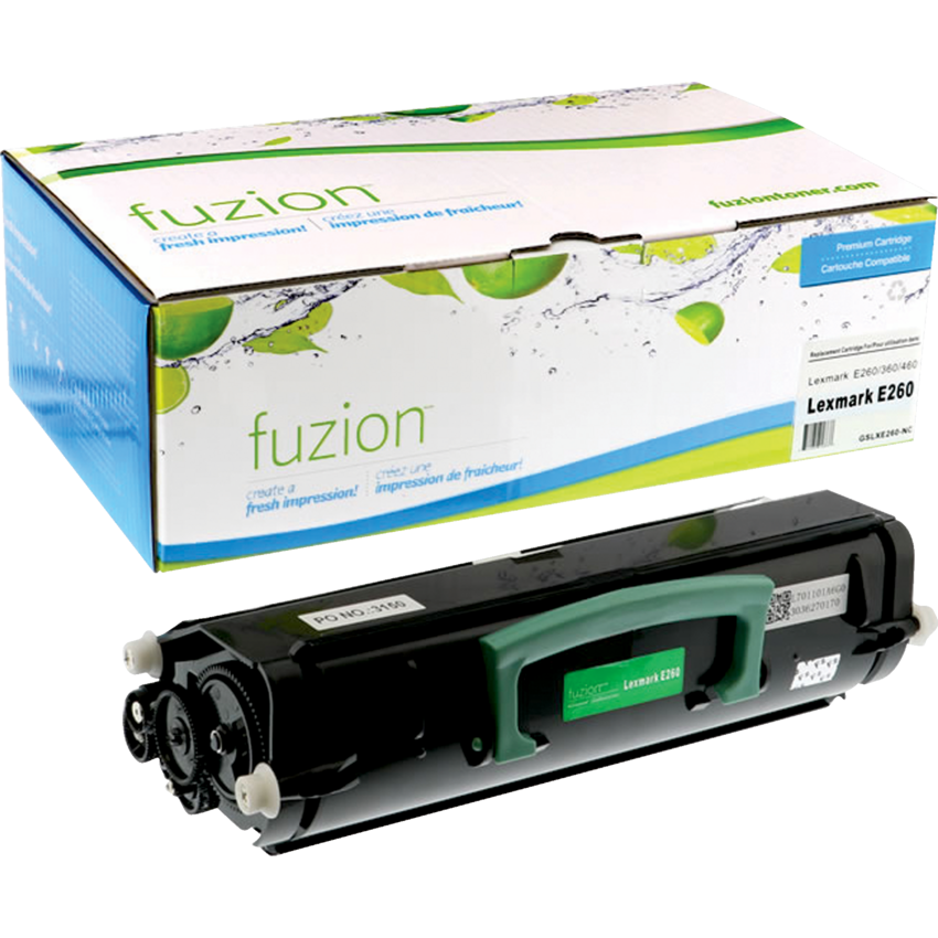 fuzion™ Compatible Laser Cartridges (Lexmark E260) Black