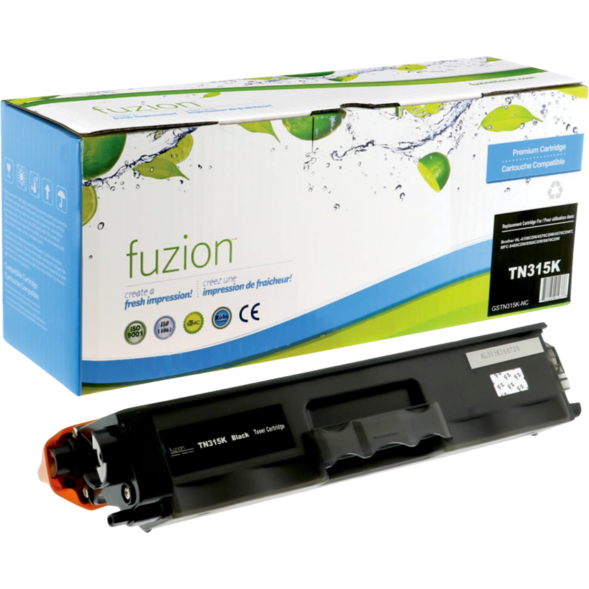 fuzion™ Compatible Laser Cartridge (Brother TN310BK, TN315BK) Black