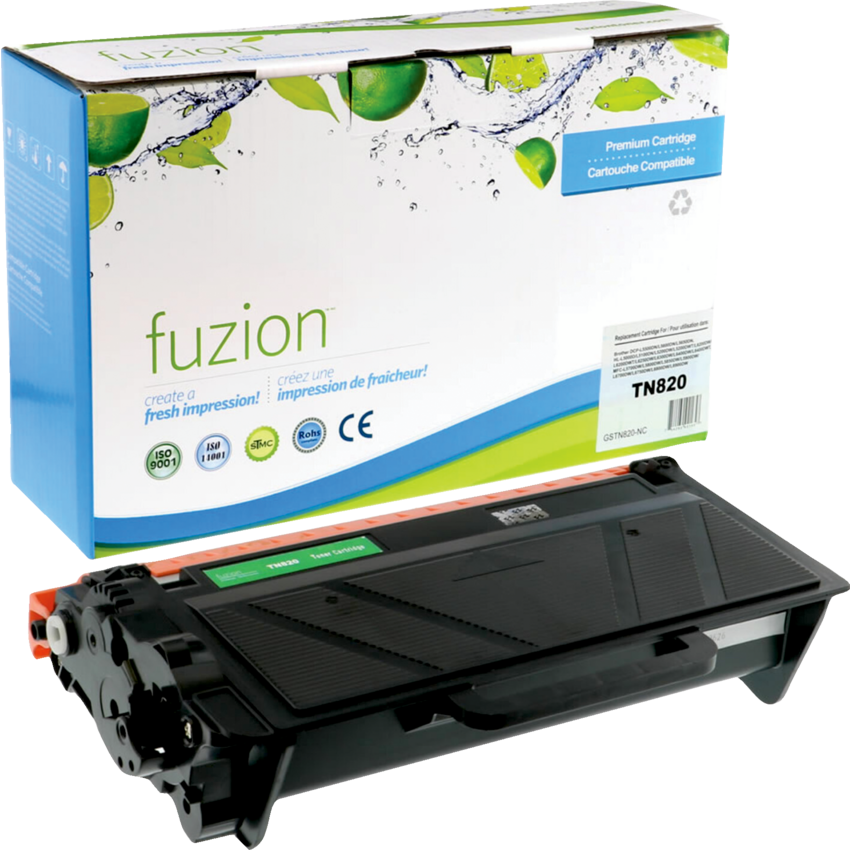 fuzion™ Compatible Laser Cartridge (Brother TN820) Black