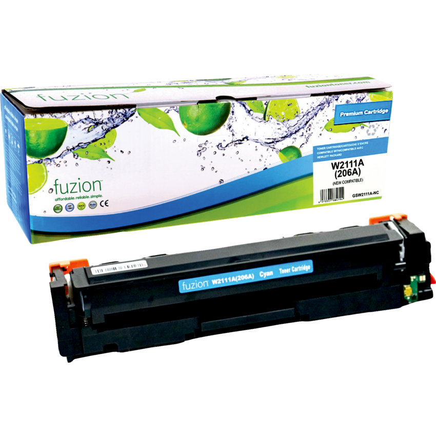 fuzion™ Compatible Laser Cartridges (HP W2111A) Cyan