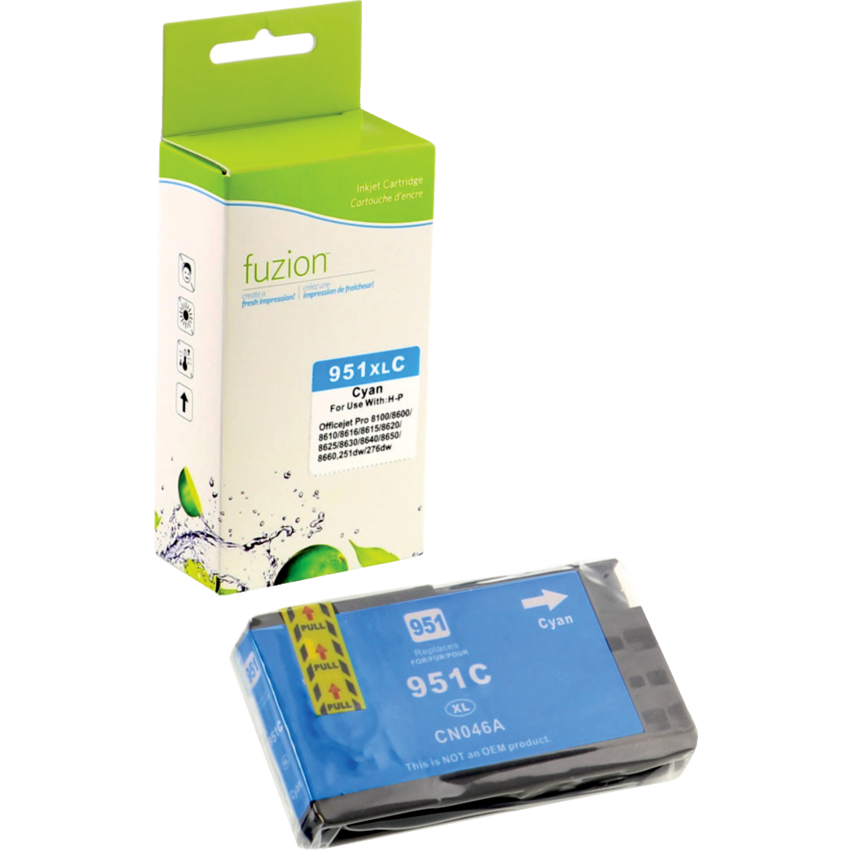 fuzion™ Compatible Inkjet Cartridge (HP 951XL) Cyan