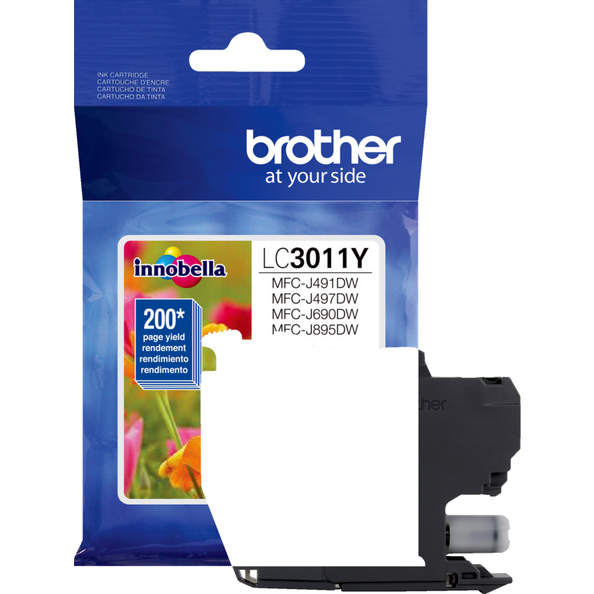 Brother Inkjet Cartridge LC3011YS Yellow