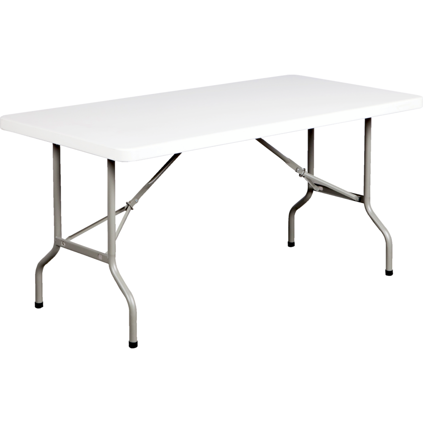 HDL® Toughlite Rectangular Folding Table 30"W x 60"L x 29"H Granite